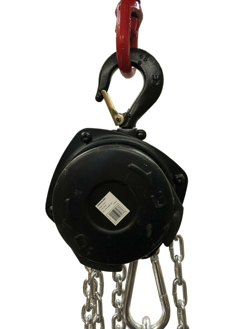 1 Ton Pivoting Hand Chain Block Manual Hand Hoist 26' Lift DJ Trussing Truss