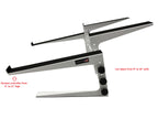 LK-Z17W Heavy Duty Studio Controller and Laptop L Stand