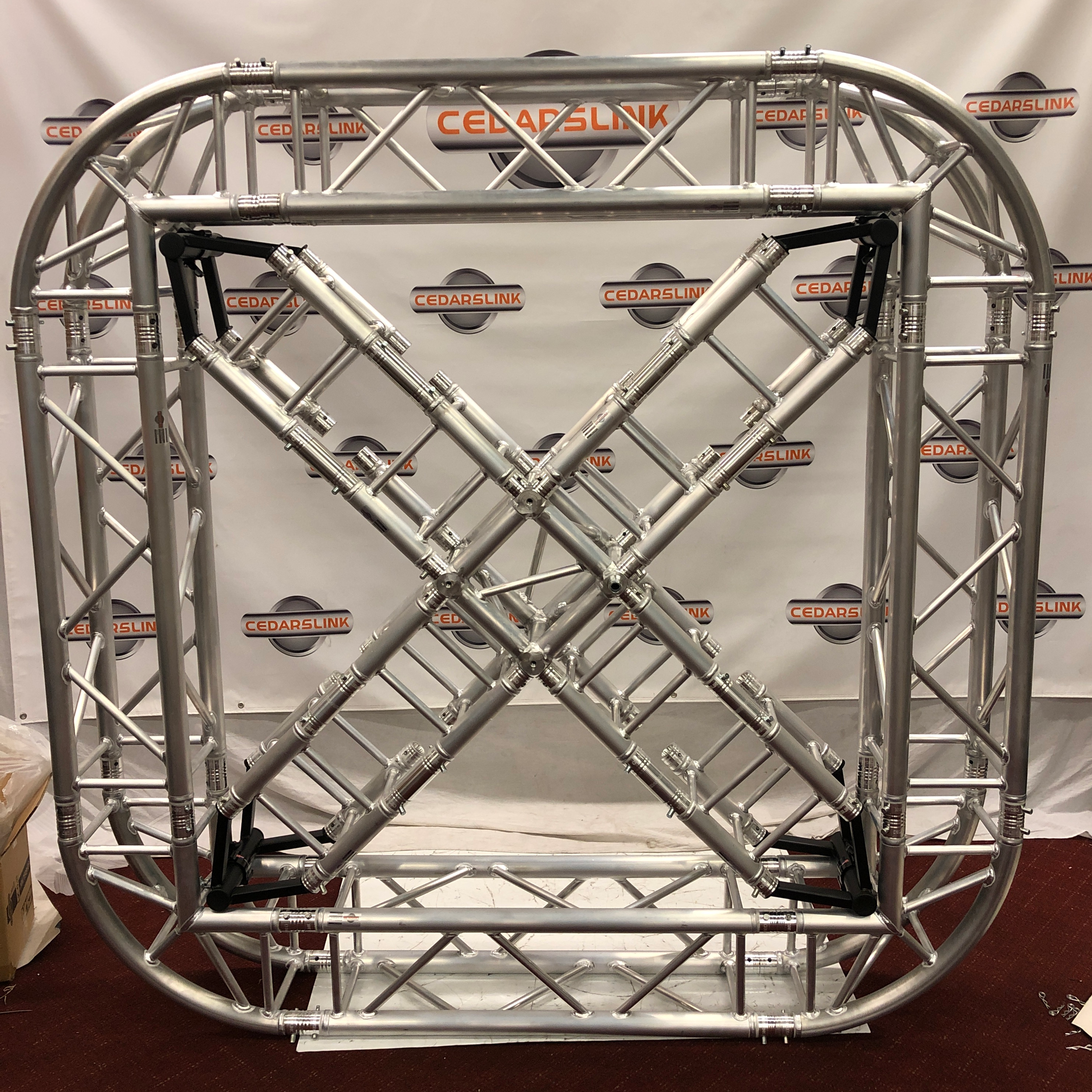 Joseph square with X truss system