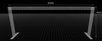 Aluminum Bolted Truss Arch 27.6ft Wide 10.5ft High Portable DJ Lighting System