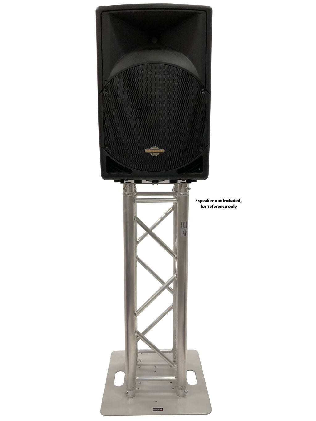 DJ Lighting Aluminum Truss Light Weight 1 Meter 3.28 ft Totem System Moving Head Includes Aluminum Mount For Speakers+Perfect For Lights