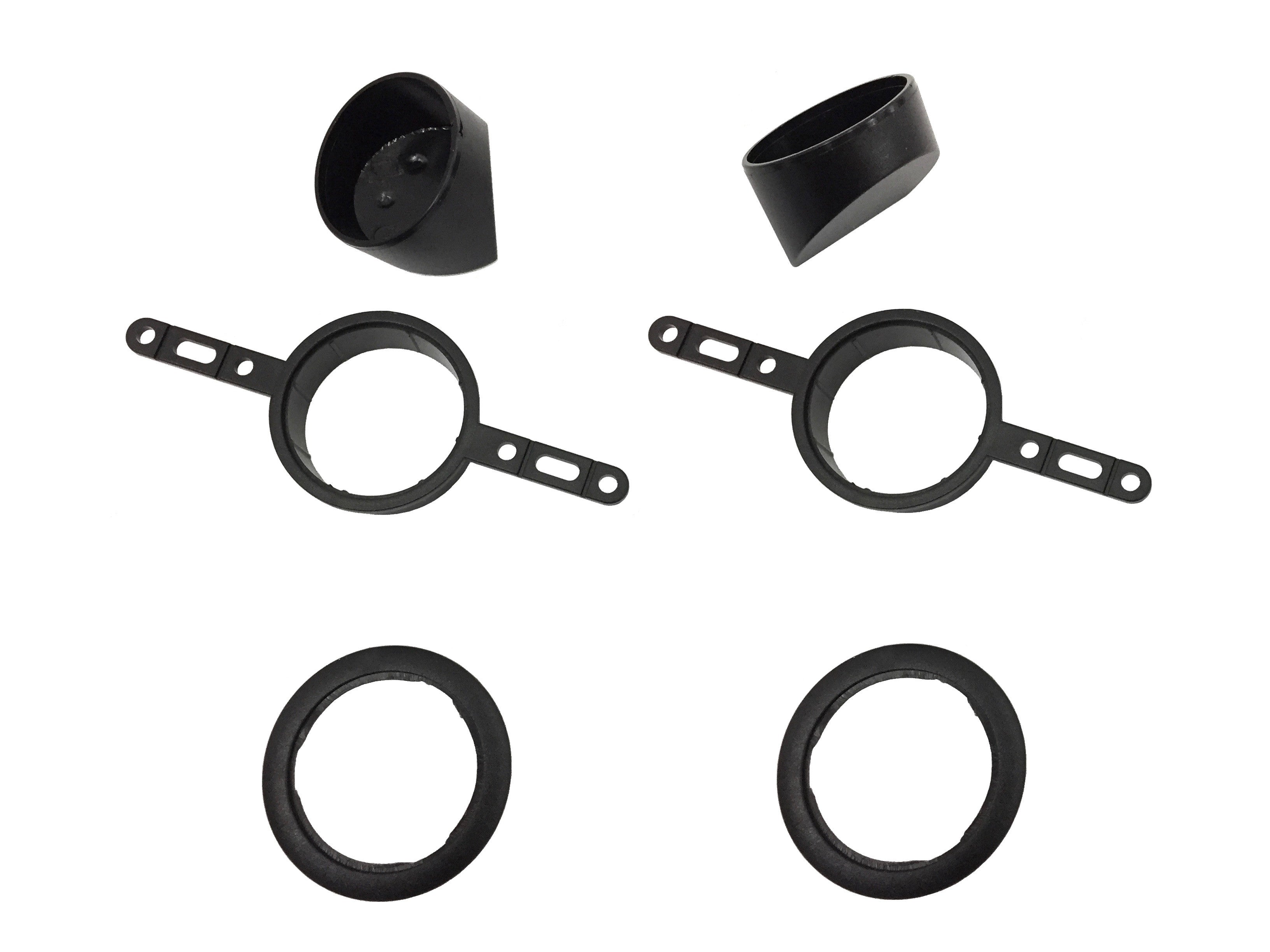 MK-1T 1" Automotive Silk Dome Tweeter Component System Pair
