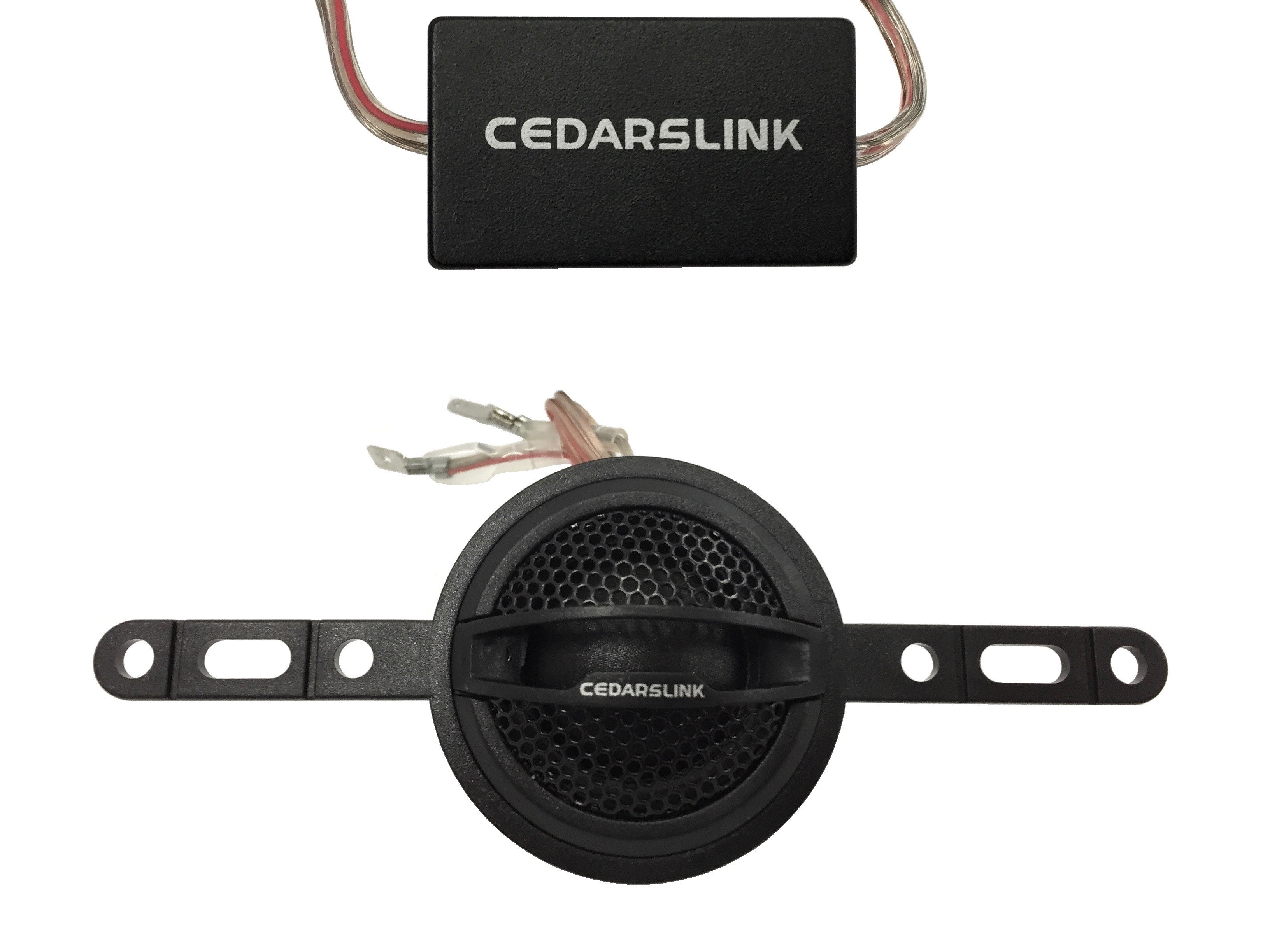 MK-1T 1" Automotive Silk Dome Tweeter Component System Pair
