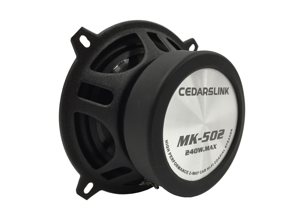 MK-502 4 OHM 5 1/4" 2-Way Coaxial Speaker System Pair