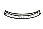 Black Triangle Truss Arch Kit 16 FT. Span Mobile Portable DJ Lighting System Rounded Metal