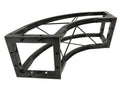 LK-C1 20" Corner Square 8"x8" Black Trussing Box Truss Section Bolt