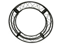 58" 4.8 ft. Circle Truss Black Square Trussing 4 x 90 degree arcs