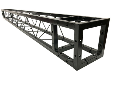 LK-20250 2.5M 8.20 ft. Square 8"x8" Black Trussing Box Truss Section Bolted
