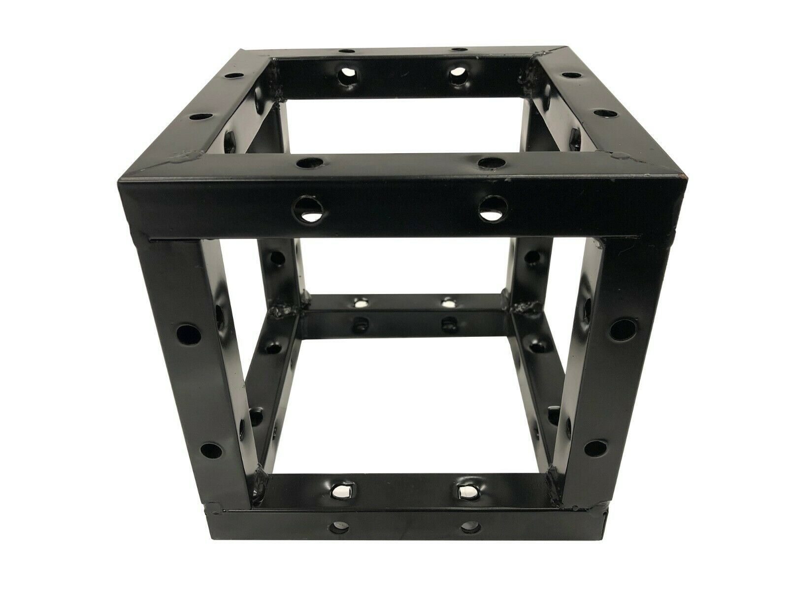 Cedarslink 6-Way Cube Square Black Bolt Trussing 8"x8" Truss Corner 90 Degree