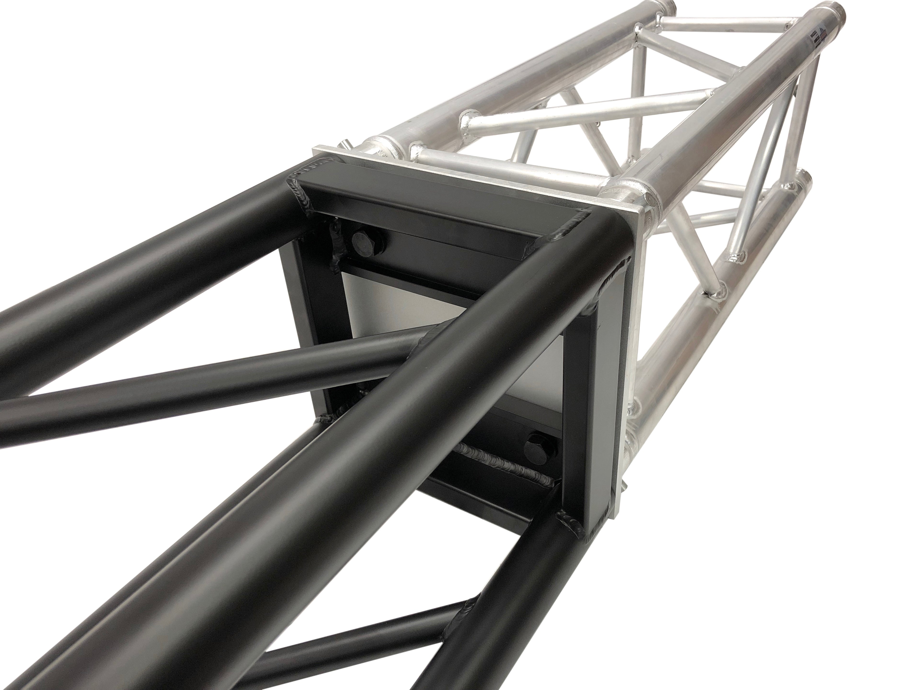 12"x12" Base Plate/Top For 290mm x 290mm Trussing/Converts Spade Truss to Bolt Trussing