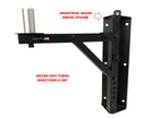 Two (2) LK-RSD Swivel Speaker Wall Mounts For Pro Audio DJ PA Adjustable Angles. Aluminum Peg Mount! Over 200 LB. Capacity!