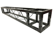 Industrial Grade 6.4ft Triangular Truss Shape, Three-Sided Lighting Truss, With Corners, , With Two Support Bases Plates