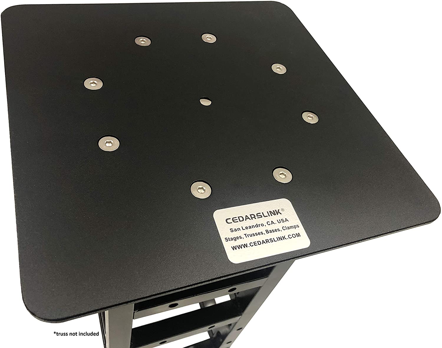 LK-2012B 12"x12" Base Plate For 8"x8" Bolt Trussing Box Truss Section