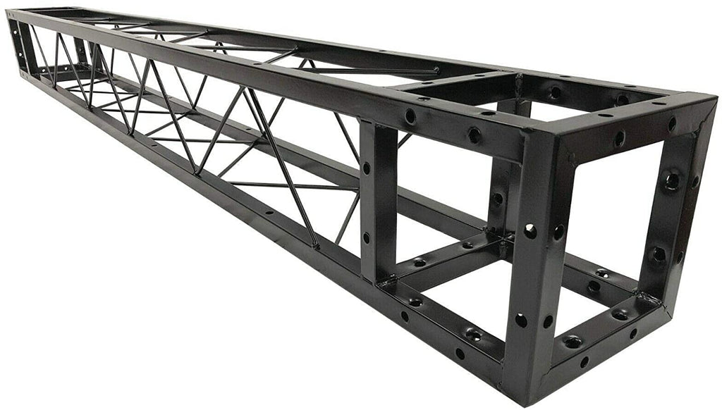 Black Truss Exhibition Booth KIT 13 ft Width/ 7.2 ft. Height Mobile Portable DJ Lighting System