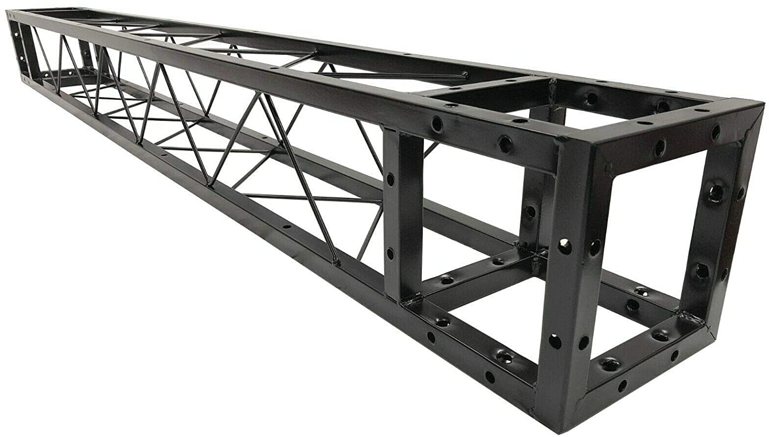 Black Truss Exhibition Booth KIT 13 ft Width/ 7.2 ft. Height Mobile Portable DJ Lighting System