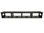LK-3030.2 Black 6.56ft 2 Meter Bolt Aluminum 11.81" Box Square Trussing Truss