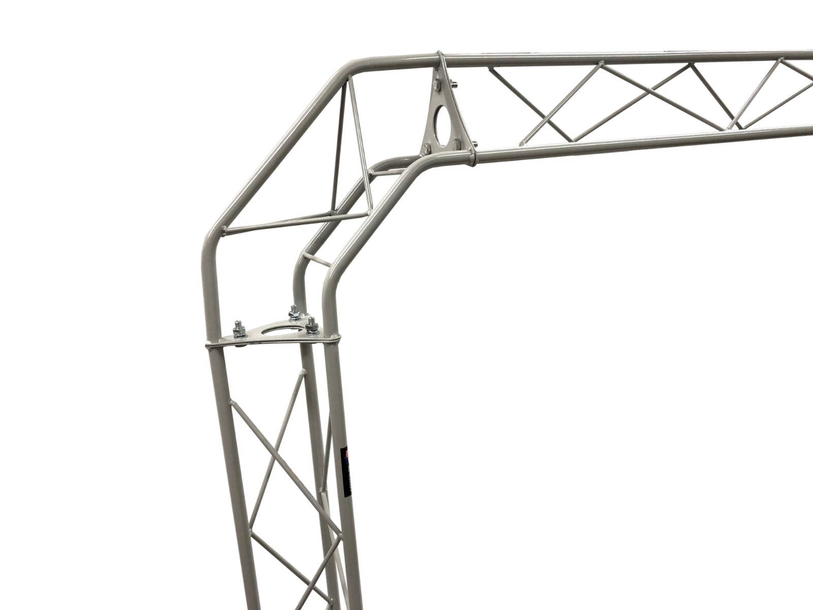 Corner Mini Triangle Truss Corner Piece White