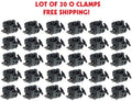 Thirty (30) O CLAMPs - DJ & Stage Lighting Heavy Duty Mounting O Clamps for Stand and Truss