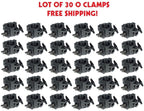 Thirty (30) O CLAMPs - DJ & Stage Lighting Heavy Duty Mounting O Clamps for Stand and Truss