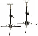 Two BIG-BOY 17Ft Heavy Duty Tower Lifter Crank Lighting DJ Concert Stand W/Outriggers