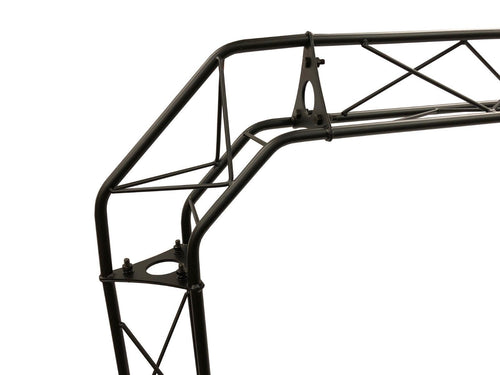 (2) Two Black Metal Corners Mini 6" Bolted Triangle Trusses DJ Lighting Arch