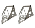 Corner Mini Triangle Truss Corner Piece White