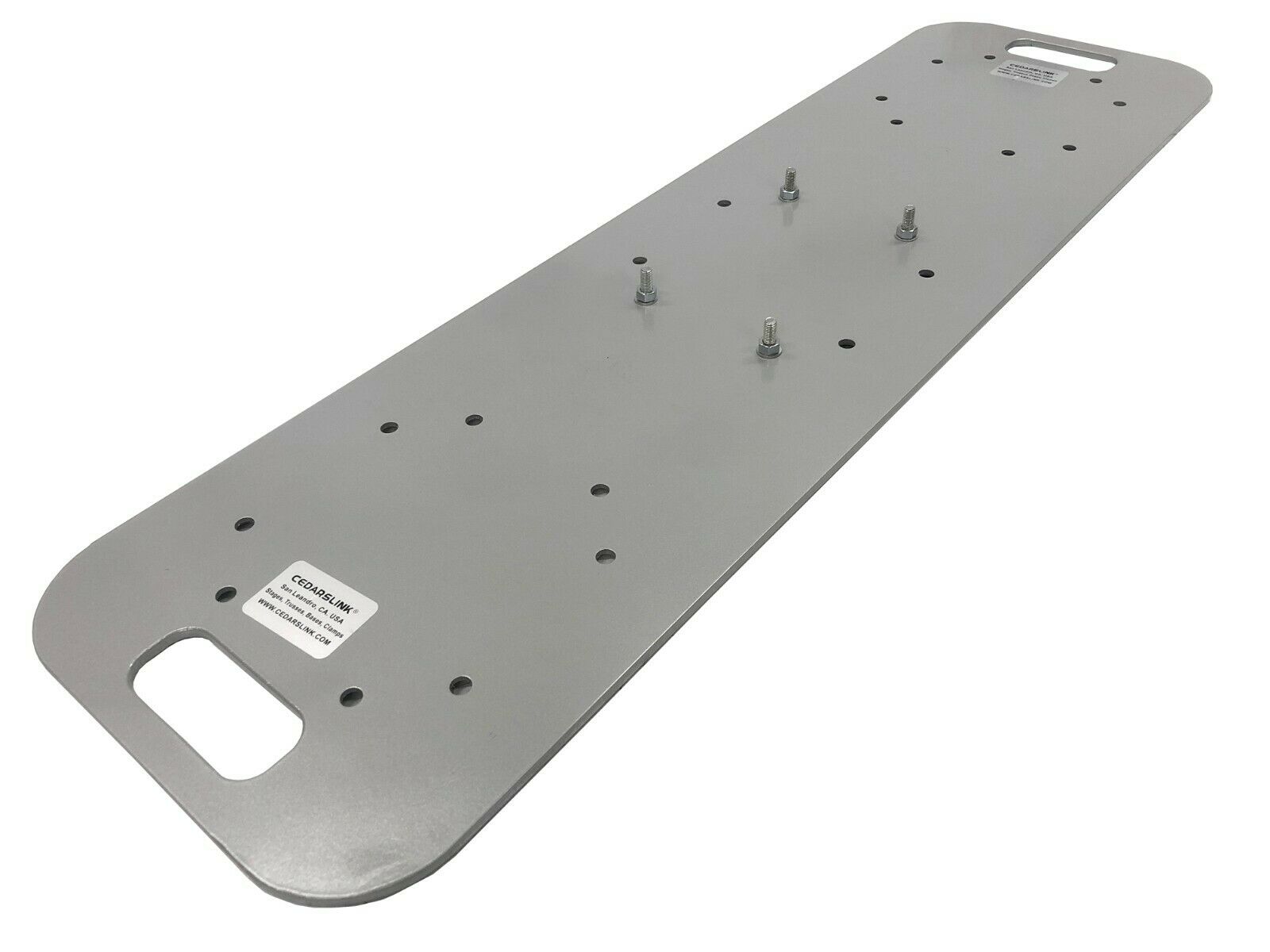 11"X39" Aluminum Base Plate/Top For Bolt Style LK-STA Cedarslink 8"x8" Trussing