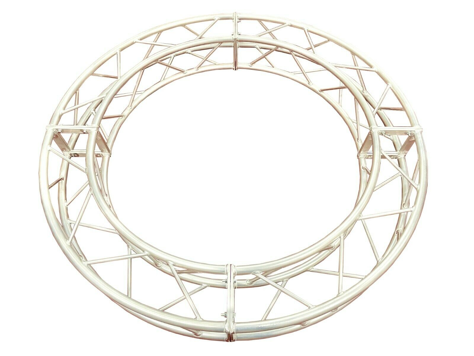 5' Diameter Circle Circular Aluminum Square Truss 1.25" Piping 8" Width DJ PA