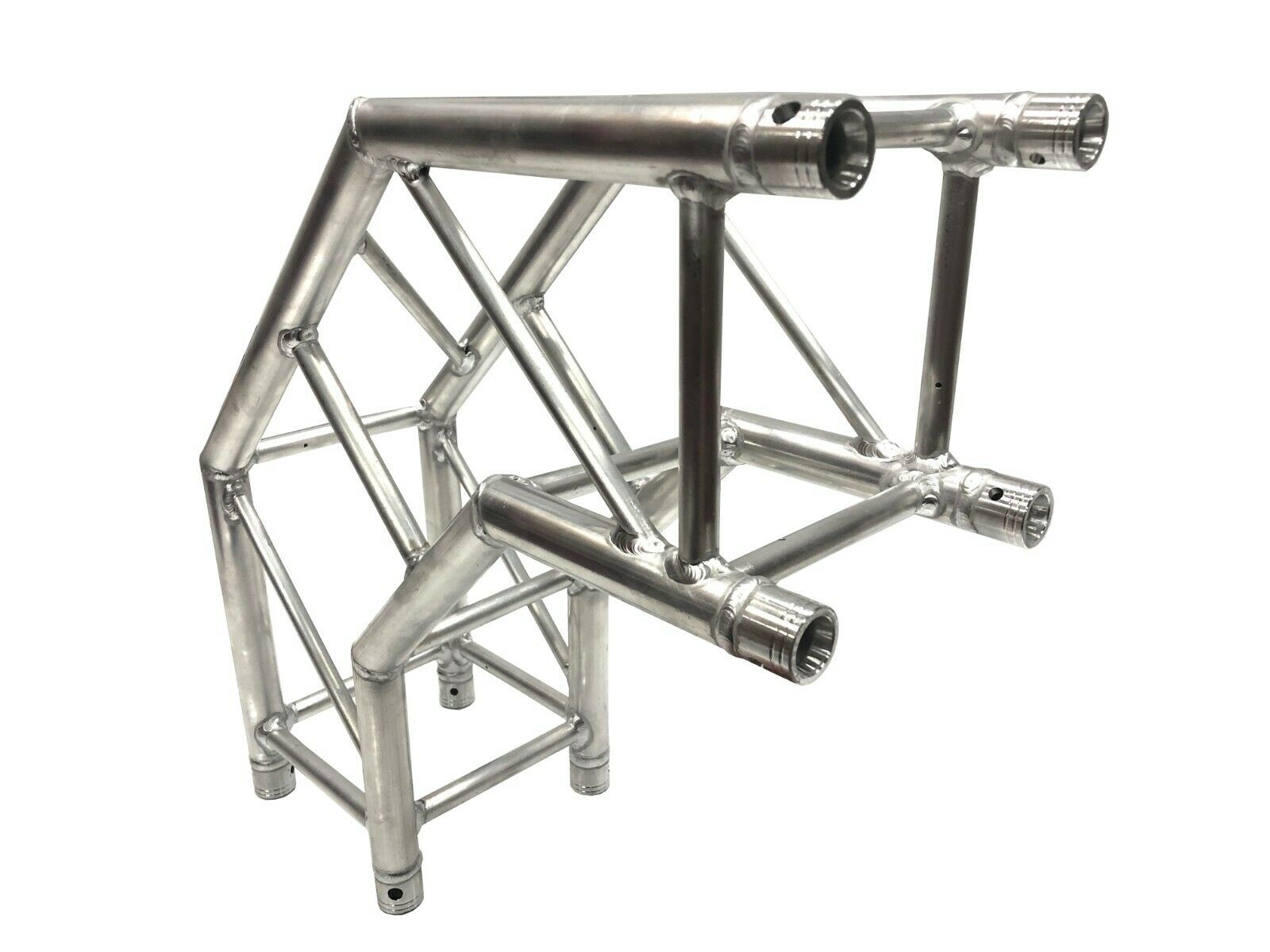 19" Corner For DJ Light Stand 8"X8" Square Aluminum Trussing With 1.25" Tubing