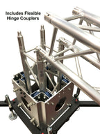 (2) 8.20 Ft. Height Ground Support Truss Lifting Tower Roof System Outriggers