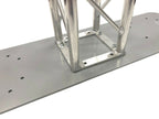 11"X39" Aluminum Base Plate/Top For Bolt Style LK-STA Cedarslink 8"x8" Trussing