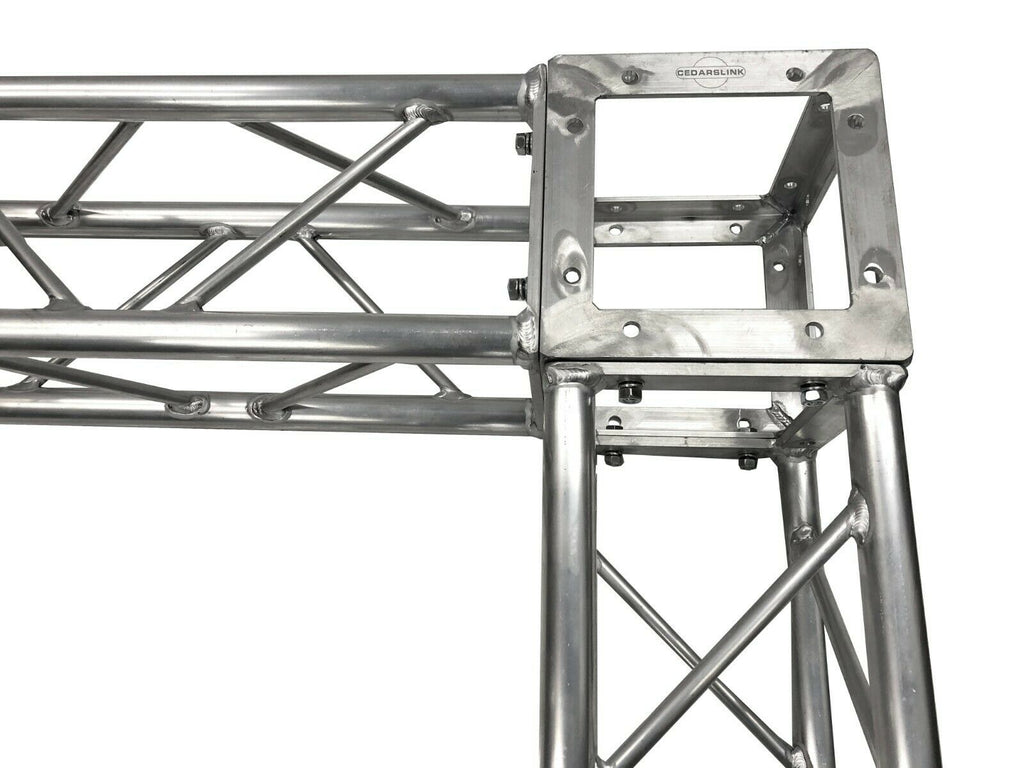 Aluminum Truss Goal Post 11.5 ft Wide Portable DJ Lighting System Bolt Connect