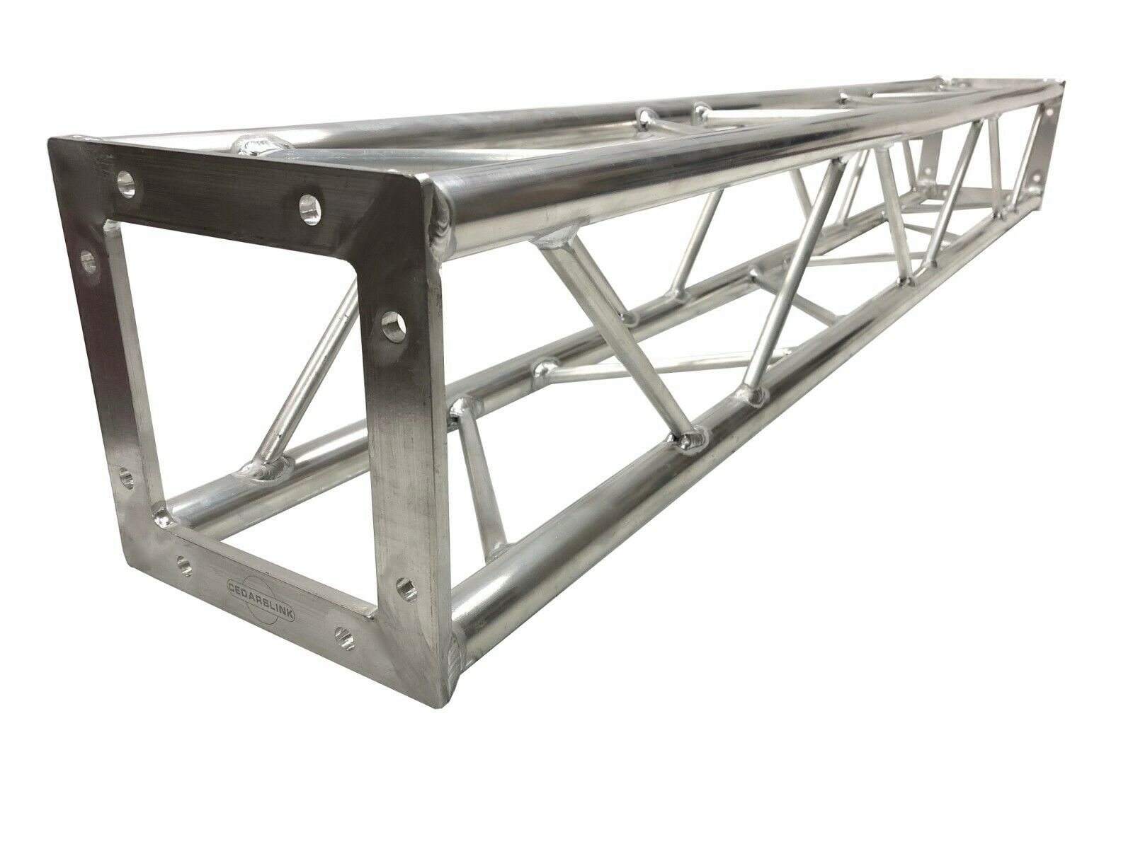 2 DJ Lighting 4.92 ft Bolted Aluminum 8"x8" Truss Light Weight Dual Totem System