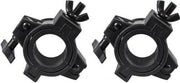 Two (2) O CLAMPs - DJ & Stage Lighting Heavy Duty Mounting O Clamps for Stand and Truss