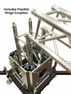 8.50 Ft. H + 20 Ft. W Ground Support Truss Lifting Tower Roof System Outriggers