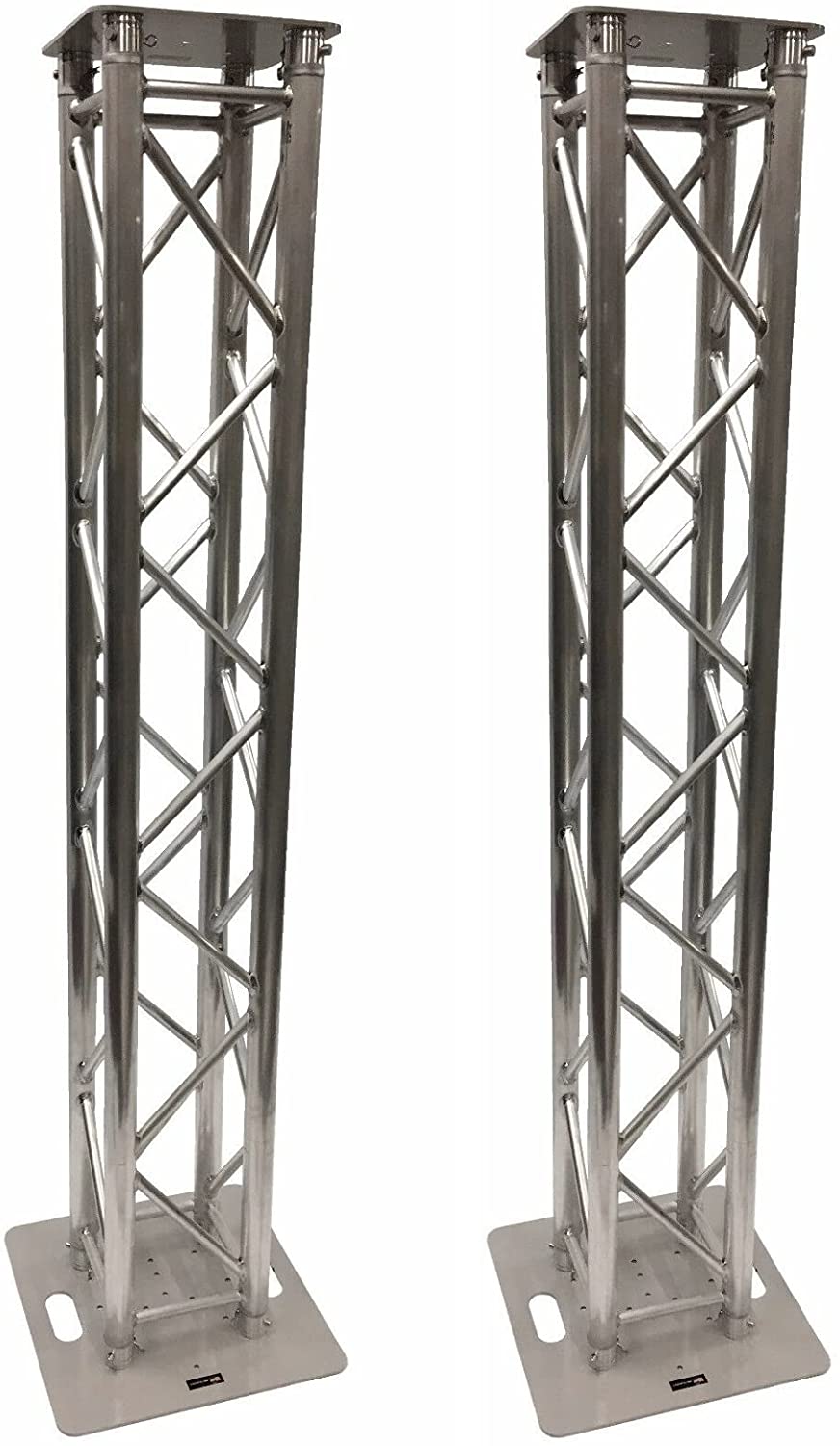 (2) DJ Lighting Aluminum Truss Light Weight Dual 6.56 ft Totem System Moving Head