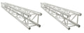 (2) Two LK-3 9.84 FT/3M Square Aluminum 290mm.x290mm. Box Lighting 2" Diameter Trussing